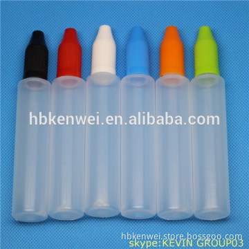 wholesale 30 ml unicorn ecig bottle childproof black squeeze bottle